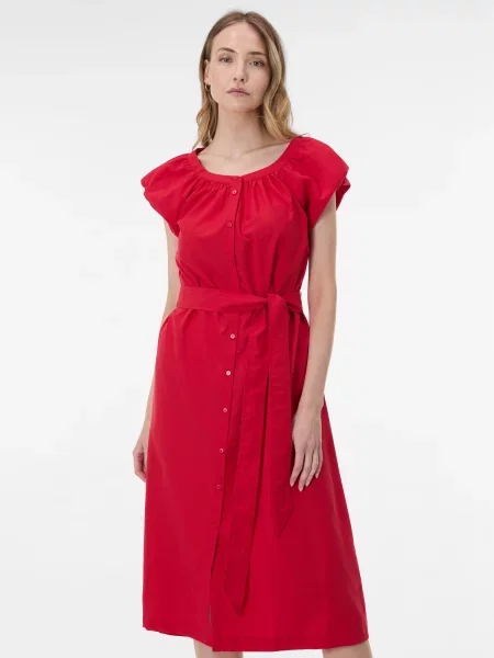 Rochie midi Orsay roșu