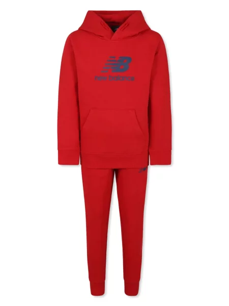 Komplet dresowy dziecięcy New Balance czerwony