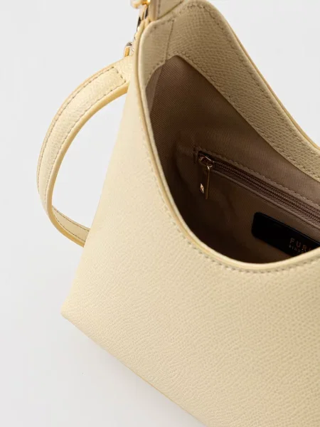 Кожаная сумка хобо Furla