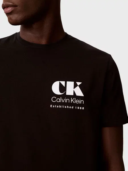 Футболка Calvin Klein Jeans чорна
