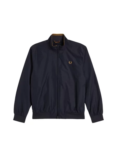 Kurtka Fred Perry The Brentham Jacket UNISEX Black XL niebieska