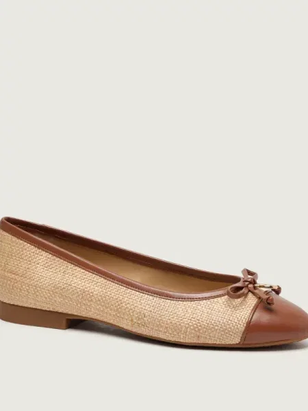 Michael Kors Balerini PIPER FLEX cu adaos de piele bej