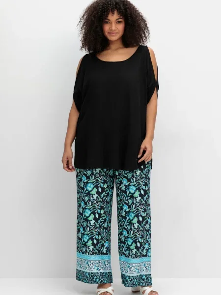SHEEGO Tricou negru