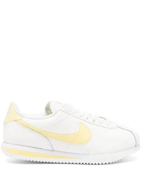 Sneakerși Nike Cortez alergare din piele gri