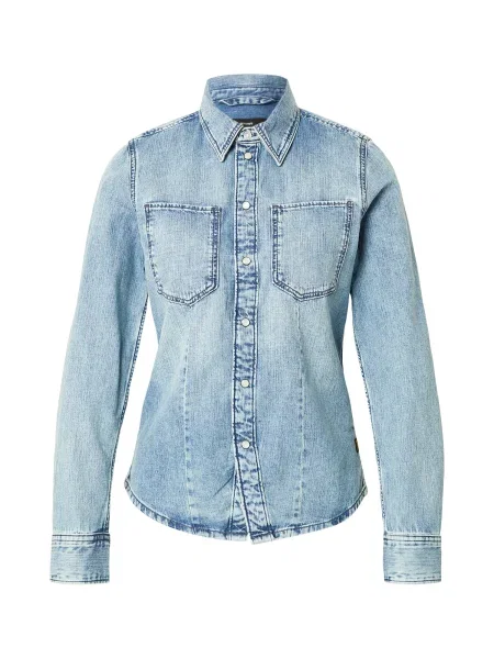 G-STAR Halenka Kick džínovina modrá