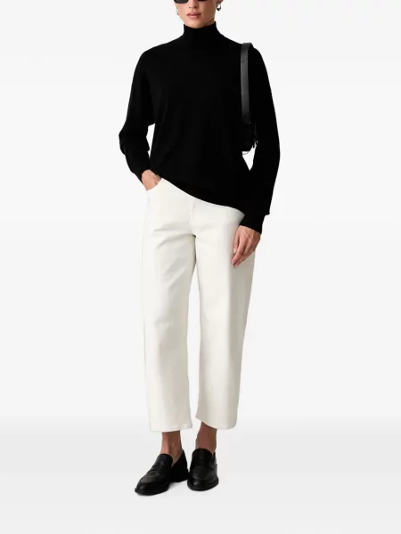 Pulover Trussardi cu broderie negru