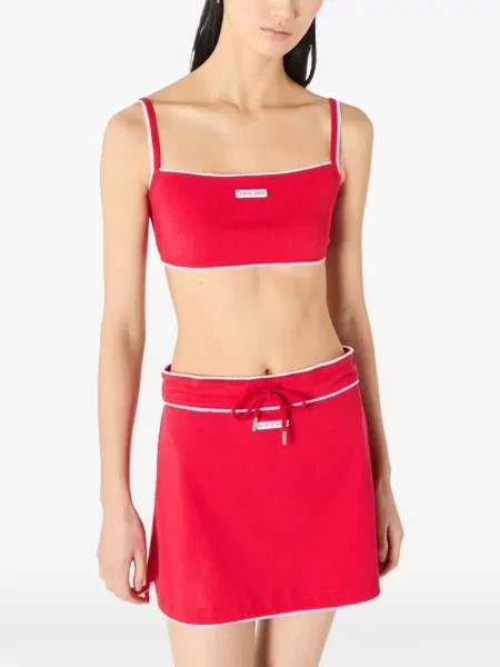 Сутиен Marine Serre червено