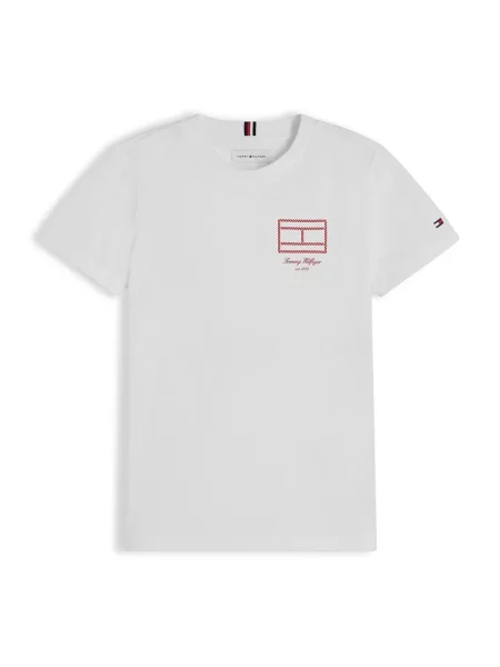 Tommy Hilfiger majica za djecu od pamuka bijela