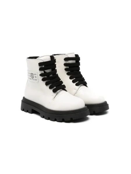 Botki dziecięce Mm6 Maison Margiela białe