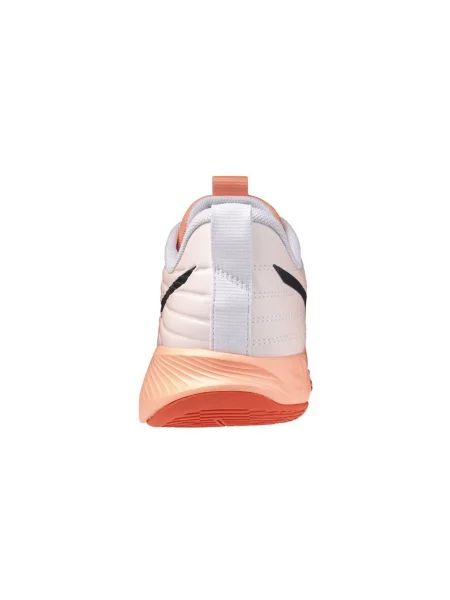 Volejbalové boty Mizuno Wave Momentum Pro flamingo coral/carbon/white bílé