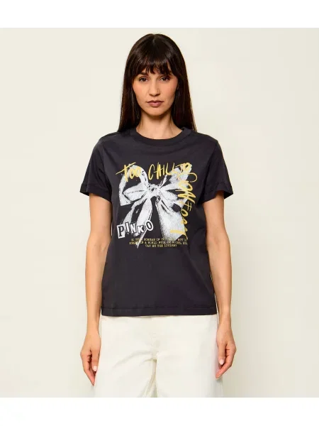 Pinko Tricou Basico gri