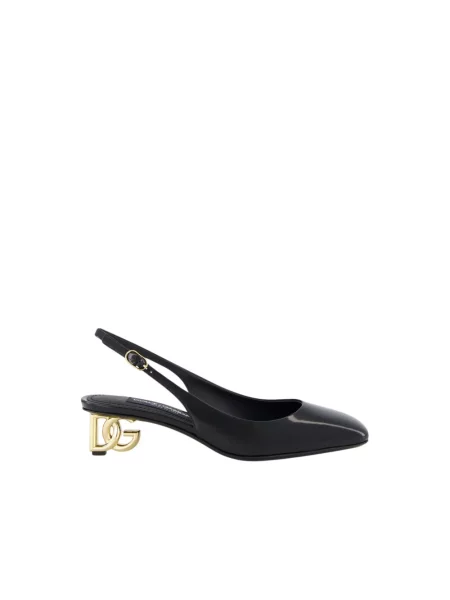 Lakierowana czółenka Dolce And Gabbana czarna