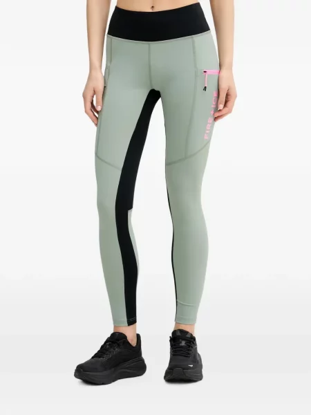 Leggings Bogner Fire+ice cu imagine verde