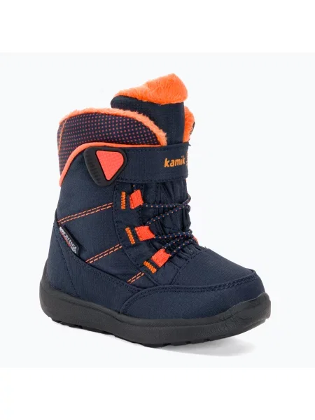 Śniegowce dziecięce Kamik navy/flame granatowe