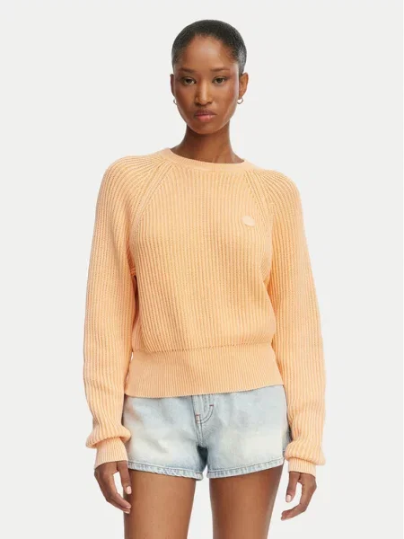 HUGO Светр Slipery Світло-помаранчевий помаранчевий