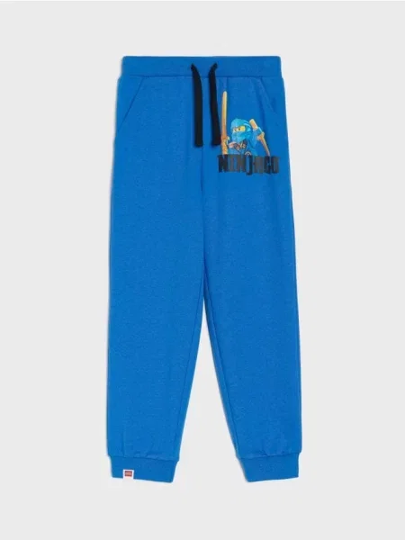 Sinsay Kalhoty joggers Lego Ninjago námořnická modrá