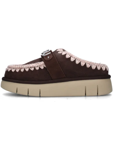 Tenisky Mou s autogramom hnedá