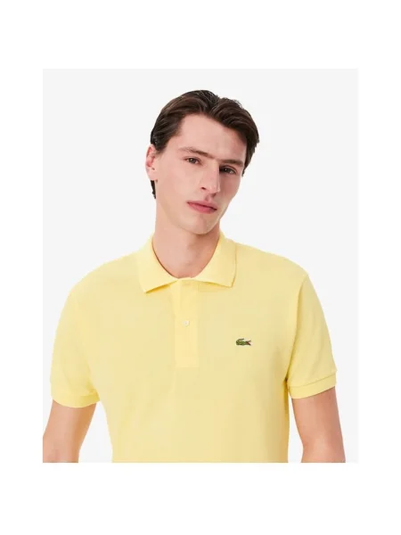 Klasická polokošeľa Lacoste žltá