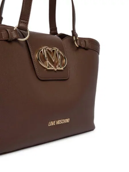 Love Moschino shopper torba za žene smeđa