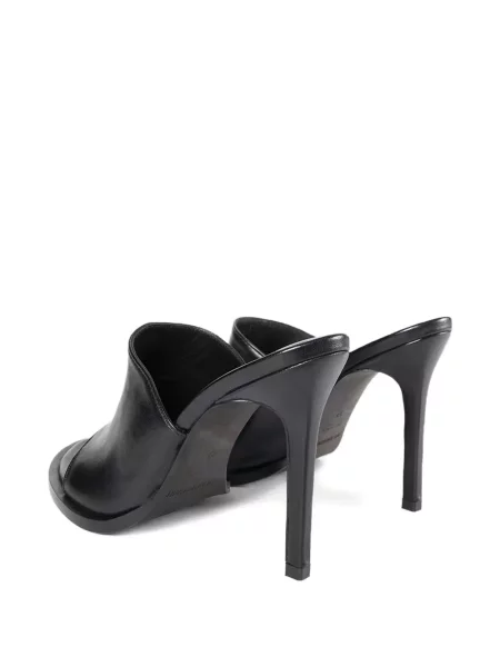Sandale Ann Demeulemeester din piele negru