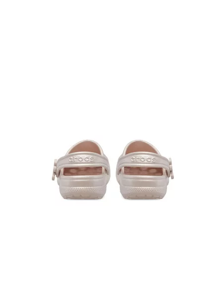 Šlepetės Crocs Classic Pearl Shine Clog K rožinė