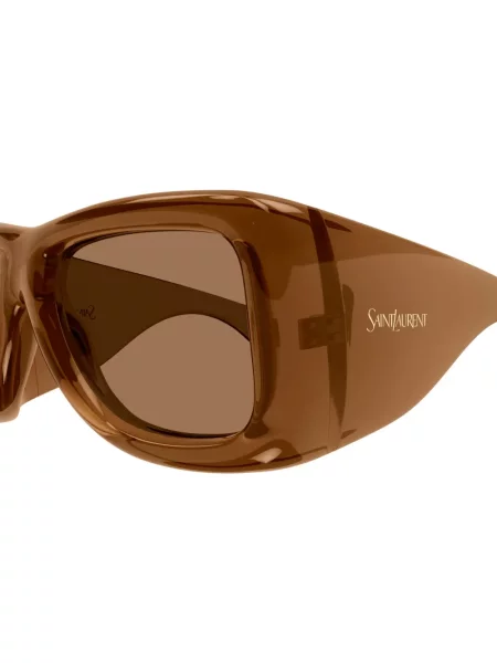 Ochelari de soare Saint Laurent Eyewear maro