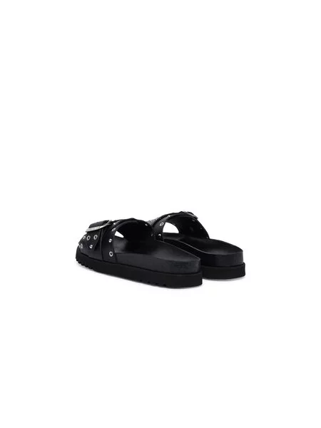 Papucs Scholl Joyce Ring fekete