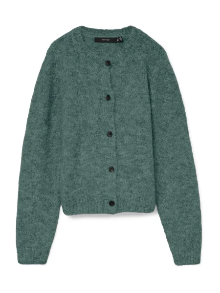 VERO MODA Geacă tricotată VMNovah închis verde