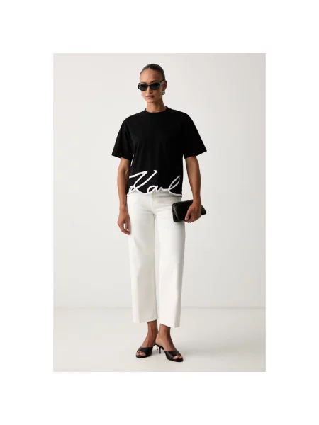 Karl Lagerfeld t-shirt czarny