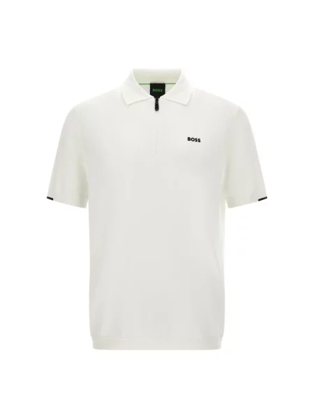 Koszulka polo Boss biała