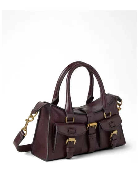 Geantă shopper Mulberry roșu