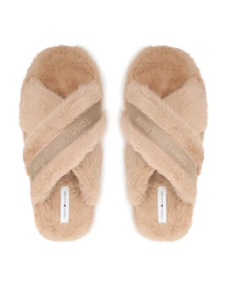 Tommy Hilfiger Papucs Th Feminine House Shoes bézs