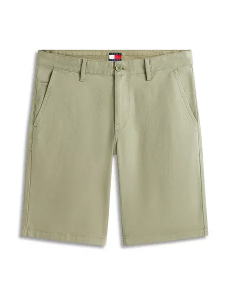 Tommy Jeans Chino kalhoty SCANTON olivová