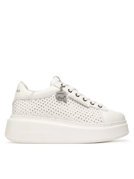 KARL LAGERFELD Sneakers alb
