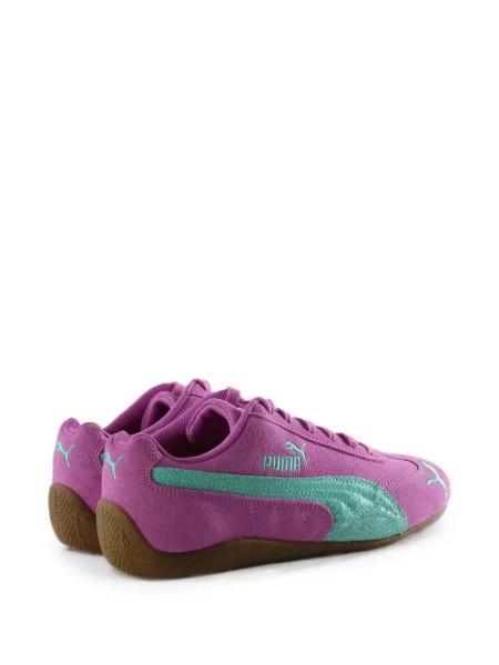 Маратонки Puma Suede бродирани виолетово