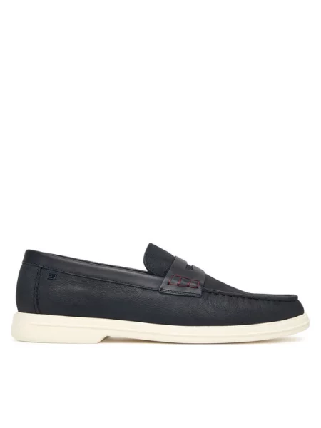 Tommy Hilfiger Mokasinai Mix Tamsiai mėlyna
