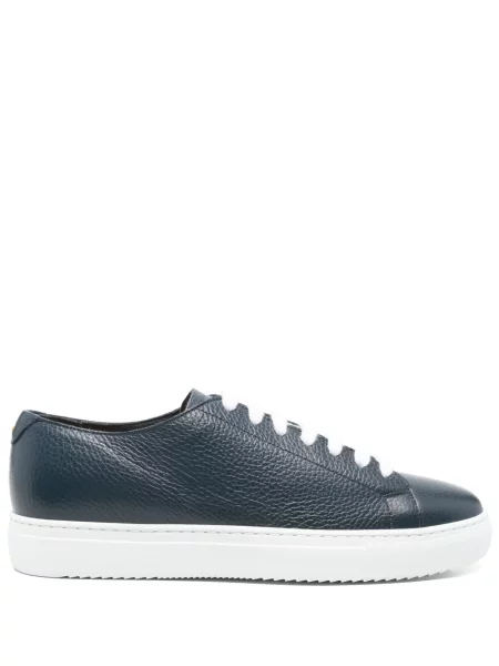 Sneakerși Doucal's din piele albastru
