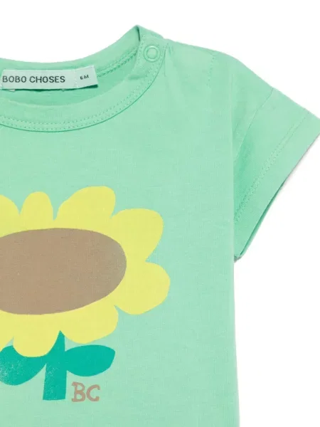 Koszulka dziecięca Bobo Choses zielona