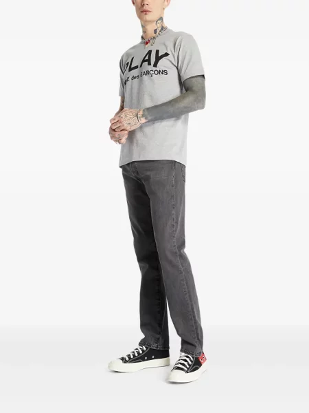 Tricou Comme Des Garcons Play gri