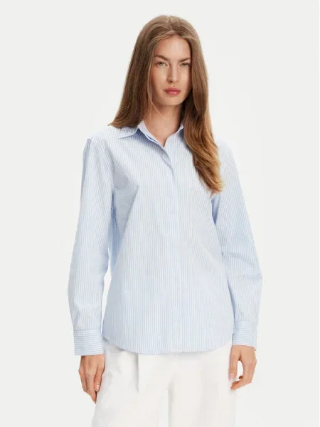United Colors Of Benetton Риза светлосиньо