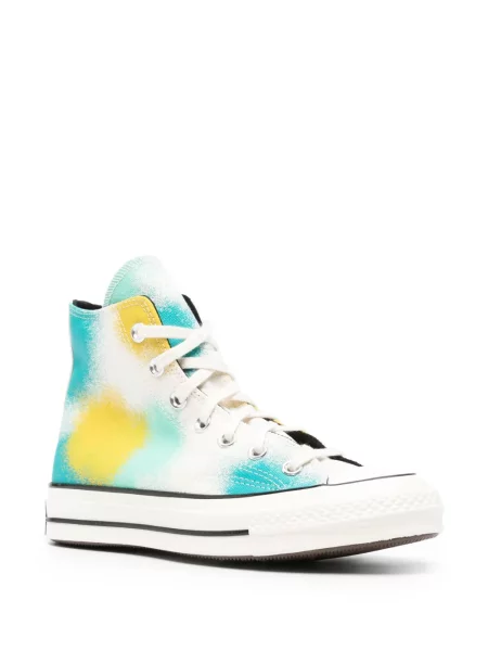 Raštuotos sportbačiai Converse Chuck 70 violetinė