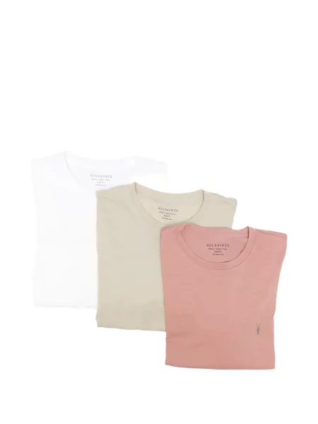 Tricou Allsaints cu broderie alb