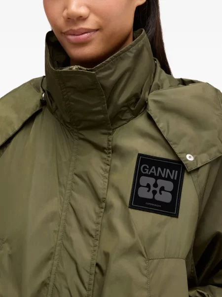 Palton Ganni verde