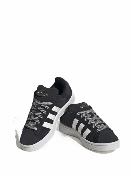 Sneakers Adidas Campus με κορδόνια με δαντέλα μαύρο
