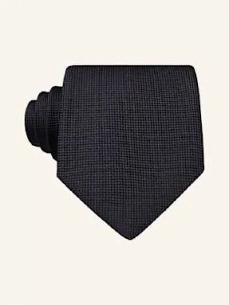 Zegna Krawat blau niebieski