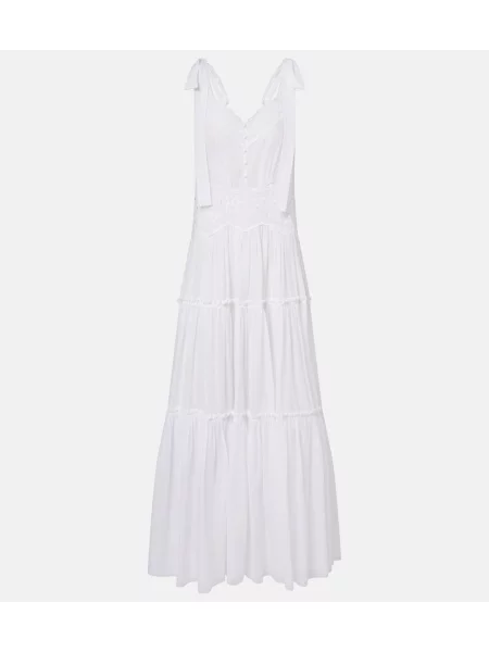Rochie maxi Chloé alb