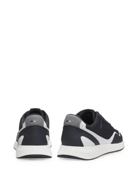 Sneakerși Boss plasă albastru