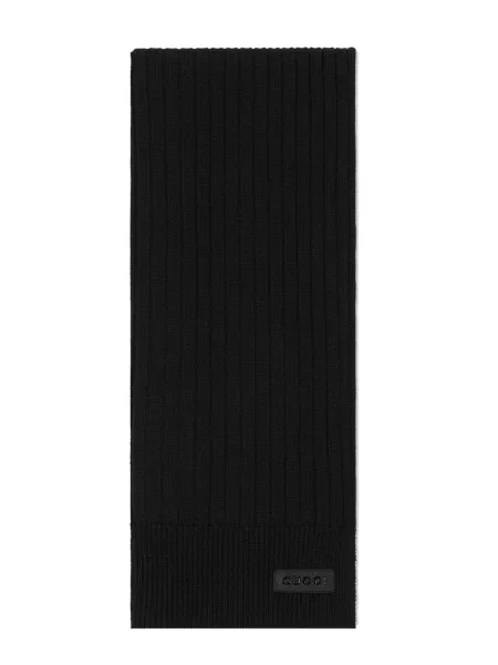 Fular Gucci de lână negru