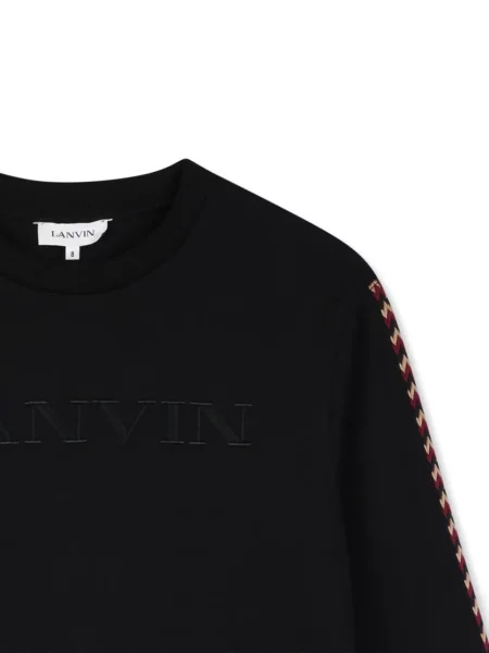 Bluza dziecięca Lanvin Enfant czarna