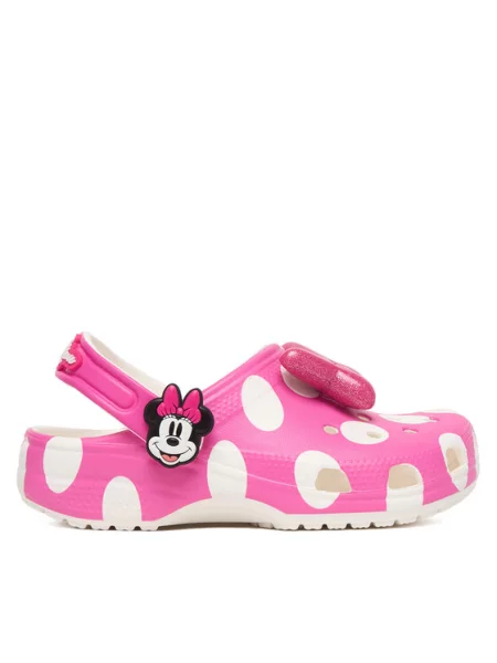 Crocs Natikače Kids Minnie Mouse Classic Clog ružičasta